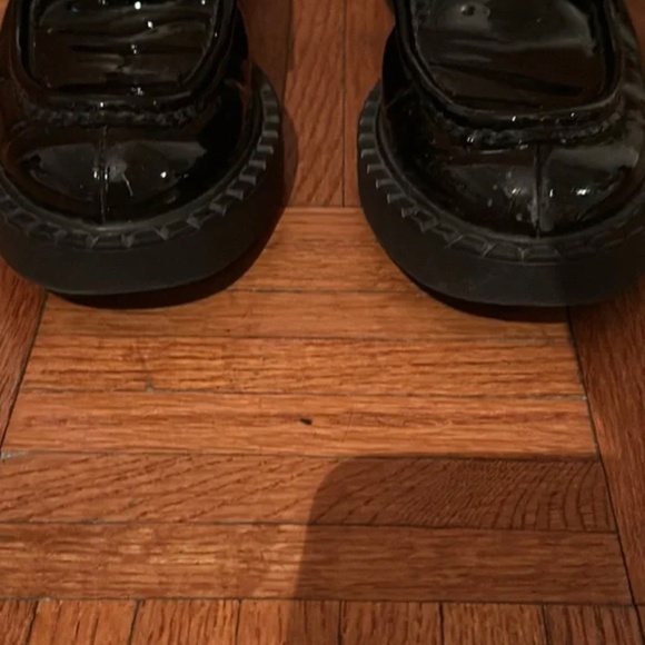 Prada Pattern leather loafers - Picture 6 of 9